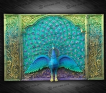 Backdrop Peacock 