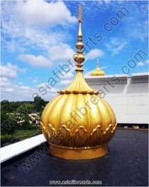 Gurudwara Dome Golden