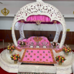 White Round Palki Sahib - Image 4