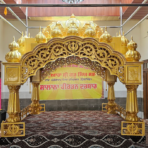 Fibreglass Golden Palki Sahib for Gurudwaras