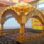 Fibreglass Golden Palki Sahib for Gurudwaras - Image 2