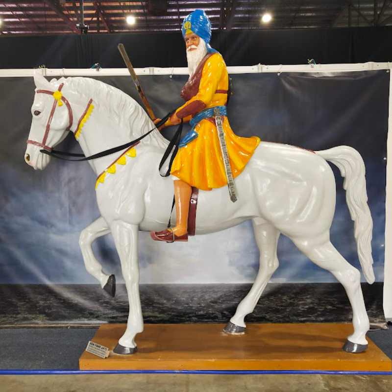 Untitled-1 Sikh Warrior Statue - Image 1