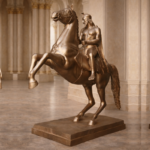 Fibreglass Warrior Statue