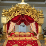 Luxury Golden Fibreglass Palki Sahib